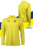 Fenerbahçe Orijinal Lisanslı 23/24 A Takım Futbolcu Yarım Fermuar Sweat - 1