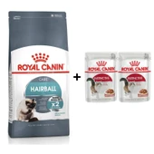 Royal Canin Hairball Care Kedi Maması 2 kg + 2 Adet Yaş Mama Hediye thumbnail 1