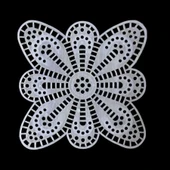 Çanta Kanvası Motif Papatya ( 1 Adet ) - 1