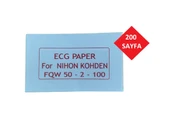 Vira ECG Kağıdı Nihon Kohden FQW 50-2-100 Z Katlamalı 1 Adet 200 Sayfa - 1