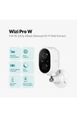 Wizi Pro W Full HD İç/Dış Mekan Bataryalı Wi-Fi Akıllı Kamera - 2