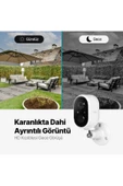 Wizi Pro W Full HD İç/Dış Mekan Bataryalı Wi-Fi Akıllı Kamera - 5