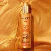 Nuxe Sun - Altın Işıltılı Bronzlaştırıcı Güneş Koruyucu Yağ SPF30 150 ml - 1