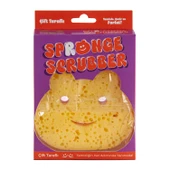 Everklean Spronge Scrubber Ayıcık Figürlü Çift Yüzeyli Bulaşık Süngeri Temizlik Süngeri Pembe 10x10 - 2