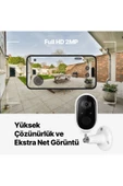 Wizi Pro W Full HD İç/Dış Mekan Bataryalı Wi-Fi Akıllı Kamera - 3