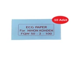 Vira ECG Kağıdı Nihon Kohden FQW 50-2-100 Z Katlamalı 10 Adet 100 Sayfa - 1
