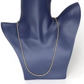 Dorik Zincir 2 mm Kadın Genç Zincir Kolye 45 cm thumbnail 2