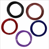 3D Kalem için Asil Tonlar(Siyah,Kahverengi,Lacivert,Bordo,Mor) PLA Filament Seti - 1