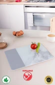 Temperli Cam Kesim Tahtası 25*35 Siyah My Kitchen – Çizilmez, Isıya Dayanıklı, Kırılmaz, Kaymaz thumbnail 2