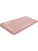 Logitech Pebble Keys 2 K380S 920-011861 Pembe TKL Q Kablosuz Klavye - 1