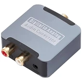 Dijitalden Analog’a Ses Dönüştürücü | 192KHz DAC | Optik & Koaksiyel Giriş | RCA + 3.5mm Çıkış - 4