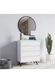 FUHO Suvera 4 Çekmeceli Şifonyer Beyaz thumbnail 2