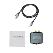 Dijitalden Analog’a Ses Dönüştürücü | 192KHz DAC | Optik & Koaksiyel Giriş | RCA + 3.5mm Çıkış - 8