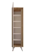 FUHO Omni Raflı Vestiyer Meşe-Beyaz - 3