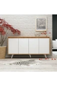 FUHO Shans Konsol Safir Meşe-beyaz - 1