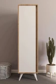 FUHO Omni Raflı Vestiyer Meşe-Beyaz - 1
