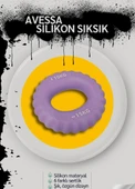 Avessa Silikon El Sıksık Rehabilitasyon ve Spor İçin İdeal – Silikon El Egzersiz Halkası - 6