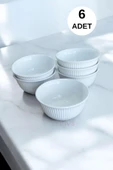 6 Lı Yuvarlak Çorba Kasesi Takımı, Çerezlik Seti thumbnail 1