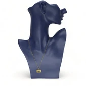 Lacivert Sır Kadın Kolye thumbnail 1