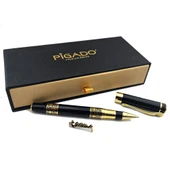 İşlemeli İsme Kişiye Özel Roller Kalem Atatürk İmzası Rozet Seti thumbnail 1