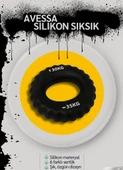 Avessa Silikon El Sıksık Rehabilitasyon ve Spor İçin İdeal – Silikon El Egzersiz Halkası - 4