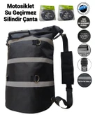 Motosiklet Su Geçirmez Silindir Çanta - 1