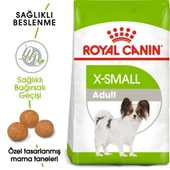 Royal Canin Adult X Small Köpek Maması 1,5 kg + 2 Adet Yaş Mama Hediye thumbnail 2