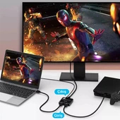 8K DisplayPort Switch | Çift Yönlü Geçiş, Uzaktan Kumanda ile 8K@30Hz - 4K@120Hz Destekli - 5