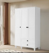 FİNİKE MDF 3 KAPAKLI DOLAP -BEYAZ thumbnail 1