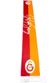 Galatasaray Orijinal Lisanslı Şal Kaşkol Atkı ve Premium Uçlu Kalem Set Aslan Baskılı Ahşap Kutulu - 5