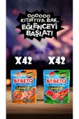 BEBETO Freeze Watermelon 35g X 42 Freeze Peach Rings 35g X 42 - 1