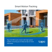 TP-LINK Tapo C510W, 2K Dış Mekan Wi-Fi Güvenlik Kamerası, Hareket Tespit/Takibi , 360°, IP65 Su Geçirmez, Renkli Gece Görüşü, Çift Yönlü Ses, Bulut/Yerel Depolama, Sesli ve Işıklı Alarm - 6