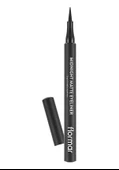 Flormar Midnight Matte Keçe Uçlu Mat Likit Göz Kalemi 001 Black - 2