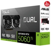 ASUS DUAL-RTX5060TI-O8G 8GB 128BIT VGA - 9