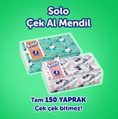 Solo Çek Al Mendil Desenli 150 Li x 6 Paket - 4