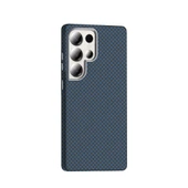 Galaxy S25 Ultra Kılıf M-safe Şarj Özellikli Karbon Fiber Görünümlü Zore Gros Kapak - 2