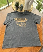 Baskılı Tişört - Hello Summer (Antrasit) - 2