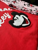 "The Original Mickey" Kırmızı Tişört ve Mickey Desenli Tayt Takım - 4