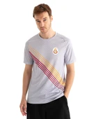Galatasaray Orijinal Lisanslı Match Day Gri T-Shirt + Şal Kaşkol Set Hediyelik Ahşap Kutulu - 7