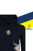 Fenerbahçe Orijinal Lisanslı Kapüşonlu Kolej Sweat + Bileklik ve Şal Kaşkol Set thumbnail 8
