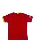 Galatasaray Orijinal Lisanslı Kırmızı Basic Çocuk T-shirt + Bileklik Set Hediyelik Ahşap Kutulu - 9