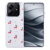 Xiaomi Redmi Note 14 4G Kılıf Airbag Tasarımlı Simli Şeffaf Kutup Kapak thumbnail 3