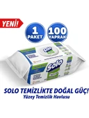 SOLO Yüzey Temizleme Havlusu Okaliptus & Çam Esintisi 100 Yaprak thumbnail 1