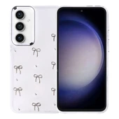 Samsung Galaxy S23 FE Kılıf Airbag Tasarımlı Simli Şeffaf Kutup Kapak thumbnail 4