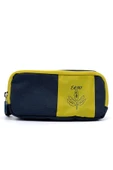 Fenerbahçe Orijinal Kalemlik Sarı Lacivert Çift Gözlü Kalem Kutusu - 2