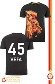 Galatasaray Orijinal Lisanslı Aslan Baskılı Kişiye Özel T-Shirt Hediyelik Ahşap Kutulu - 2