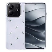 Xiaomi Redmi Note 14 4G Kılıf Airbag Tasarımlı Simli Şeffaf Kutup Kapak thumbnail 4