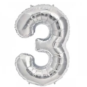 Nedi Balon Folyo 40 Rakam Gümüş 3 10764 - 1