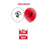 Vatan Balon Atam İzindeyiz 100 LÜ VT908 - 1