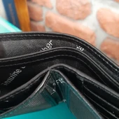 Hakiki Deri Erkek Yatay Siyah Cüzdan gvn-0122 - 4